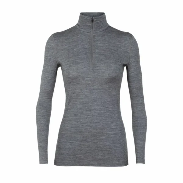 Remise 🎁 Icebreaker 200 Oasis Long Sleeve Half Zip – Sous-vêtement mérinos femme I Hardloop 🎉 10