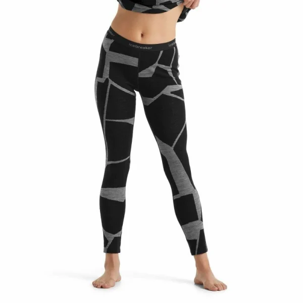 Offres 💯 Icebreaker 250 Vertex Leggings Landscapes – Sous-vêtement mérinos femme I Hardloop 😀 1