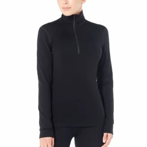 Sortie 🌟 Icebreaker 260 Tech Long Sleeve Half Zip – Sous-vêtement mérinos femme I Hardloop 🎉 9