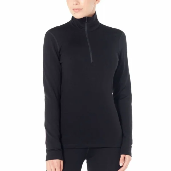 Sortie 🌟 Icebreaker 260 Tech Long Sleeve Half Zip – Sous-vêtement mérinos femme I Hardloop 🎉 3