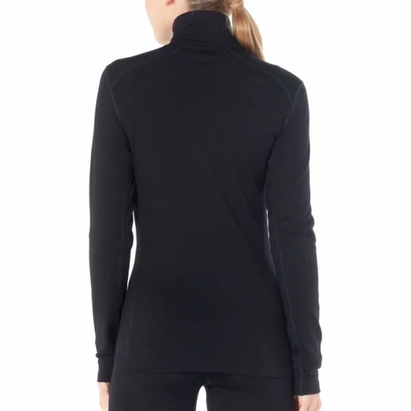 Sortie 🌟 Icebreaker 260 Tech Long Sleeve Half Zip – Sous-vêtement mérinos femme I Hardloop 🎉 4