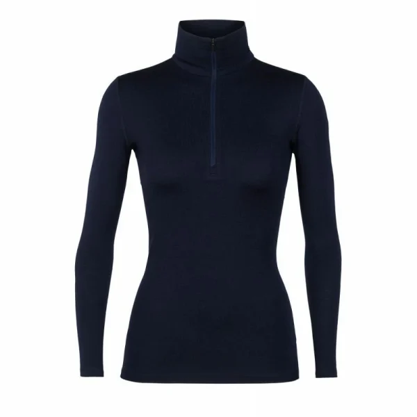 Sortie 🌟 Icebreaker 260 Tech Long Sleeve Half Zip – Sous-vêtement mérinos femme I Hardloop 🎉 6