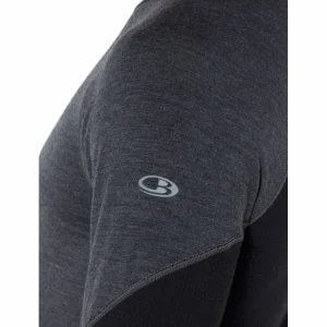 Nouveau ⭐ Icebreaker Bodyfitzone 260 Zone Long Sleeve Crewe – Sous-vêtement mérinos homme I Hardloop 🔥 18