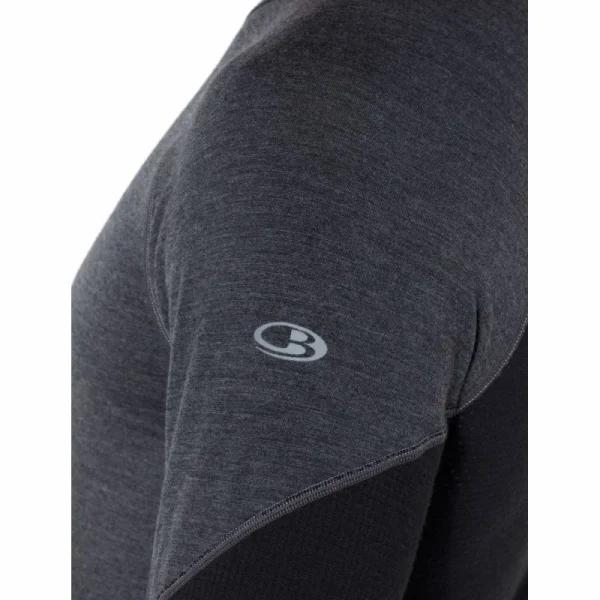 Nouveau ⭐ Icebreaker Bodyfitzone 260 Zone Long Sleeve Crewe – Sous-vêtement mérinos homme I Hardloop 🔥 7