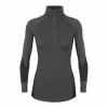 soldes magasin Grosses soldes 🎁 Icebreaker Bodyfitzone 260 Zone Long Sleeve Half Zip – Sous-vêtement mérinos femme I Hardloop 👍 23