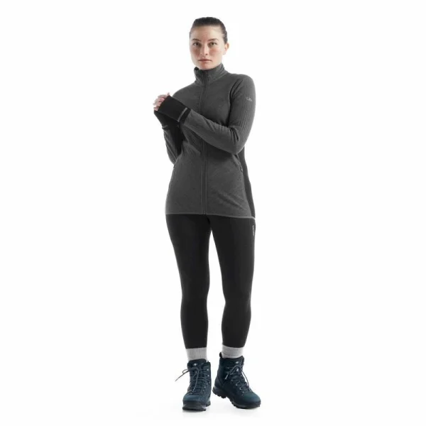 Offres 🔔 Icebreaker Descender LS Zip – Polaire en laine mérinos femme I Hardloop 👍 8