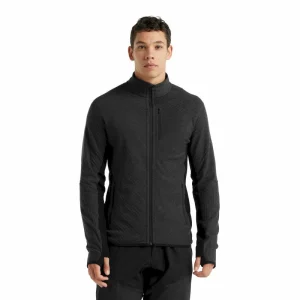 Offres 😉 Icebreaker Descender LS Zip – Polaire en laine mérinos homme I Hardloop 🎉 75