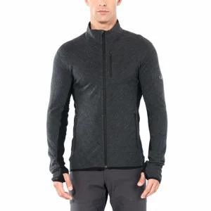 Offres 😉 Icebreaker Descender LS Zip – Polaire en laine mérinos homme I Hardloop 🎉 87