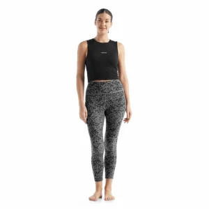 Offres 🥰 Icebreaker Fastray High Rise Tights Forest Shadow – Collant running femme 🧨 48