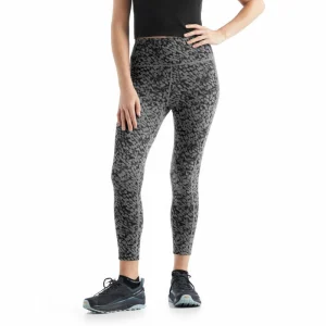 Offres 🥰 Icebreaker Fastray High Rise Tights Forest Shadow – Collant running femme 🧨 50