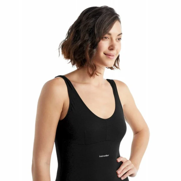 mode Meilleure affaire 🤩 Icebreaker Queens Tank Bodysuit – Sous-vêtement mérinos femme I Hardloop 🌟 3