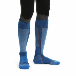 en ligne Sortie 🌟 Icebreaker Ski + Medium Over The Calf – Chaussettes en laine mérinos homme I Hardloop 🎉 10