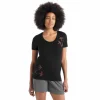 boutiqued pas cher Meilleure affaire ⭐ Icebreaker Tech Lite II SS Scoop Tee Shapes – T-shirt en laine mérinos femme I Hardloop ⌛ 17