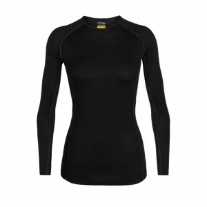 Meilleure vente 🎁 Icebreaker Wmns 150 Zone LS Crewe – Sous-vêtement mérinos femme I Hardloop 🥰 15