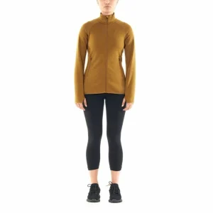 Offres 😉 Icebreaker Wmns Elemental LS Zip – Polaire en laine mérinos femme I Hardloop ✔️ 16