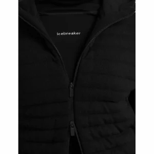 boutiqued pas cher Vente flash 🌟 Icebreaker ZoneKnit Insulated LS Zip Hoodie – Polaire en laine mérinos femme I Hardloop 🥰 27