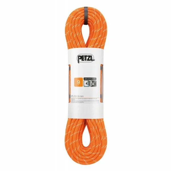 Remise 🧨 Petzl Push 9.0 mm – Corde ❤️ 1